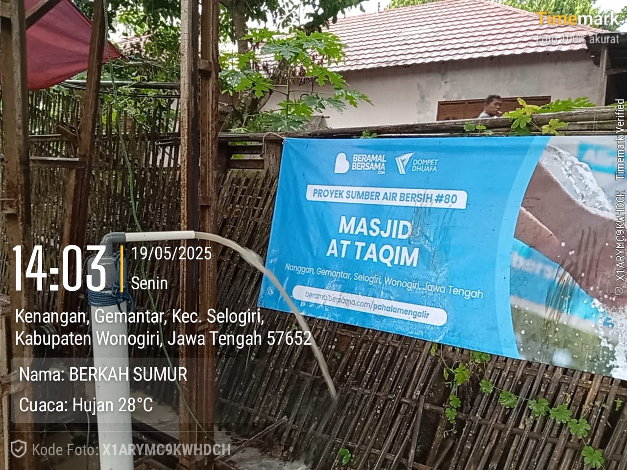 update penyaluran program renovasi masjid pelosok