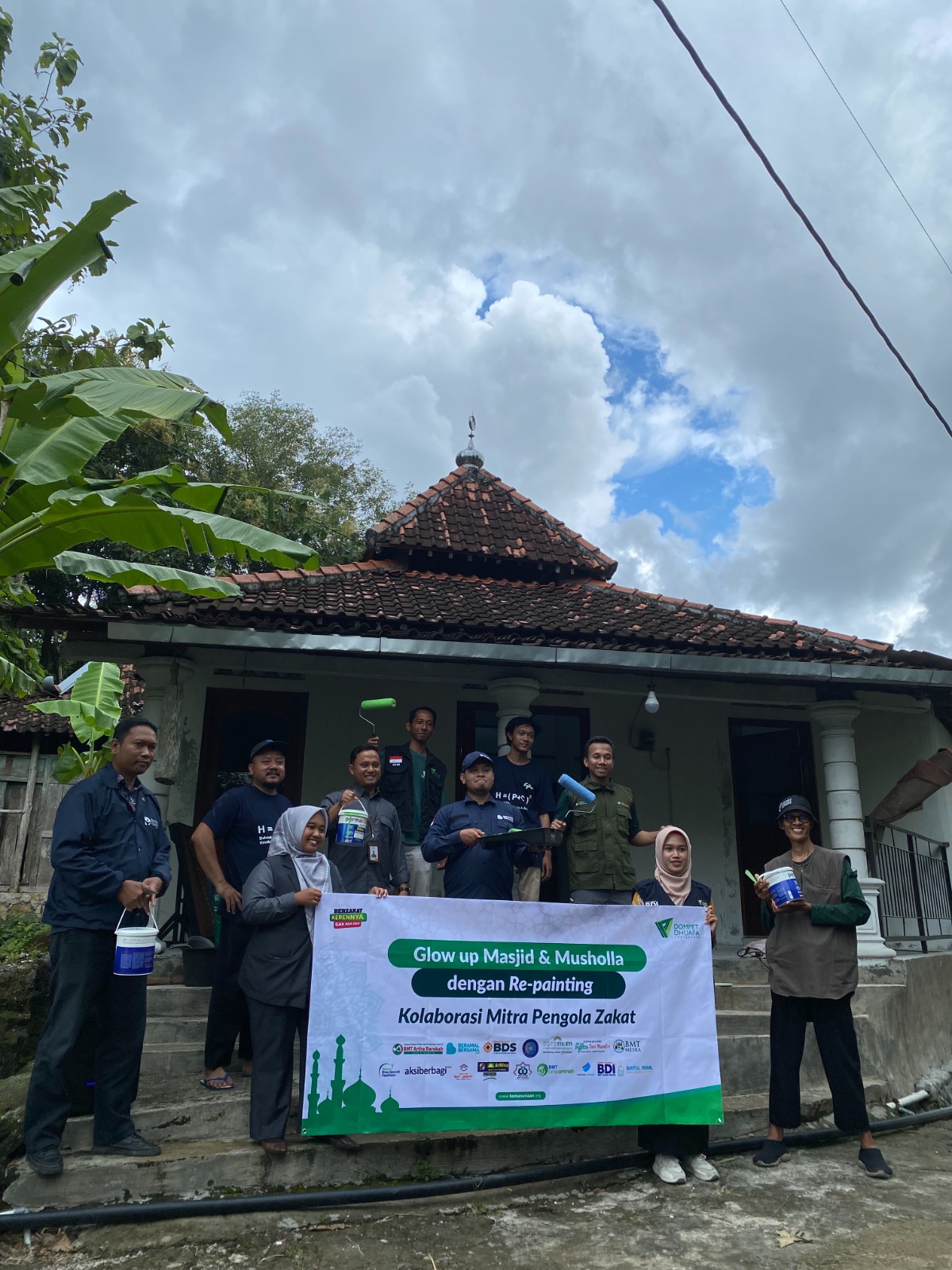 update penyaluran program renovasi masjid pelosok