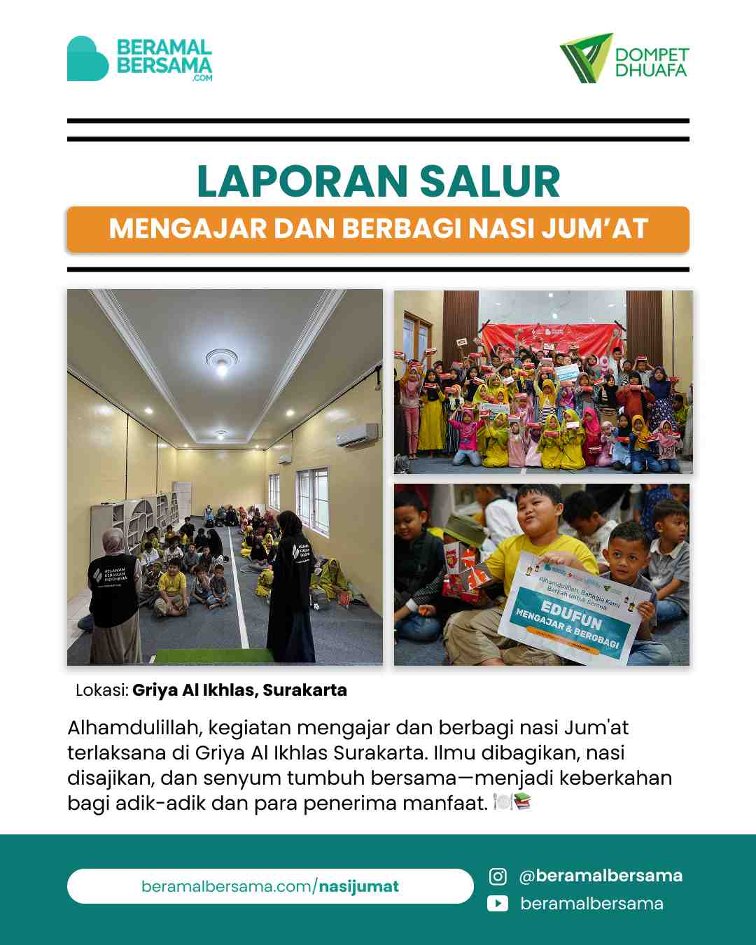 update penyaluran program renovasi masjid pelosok
