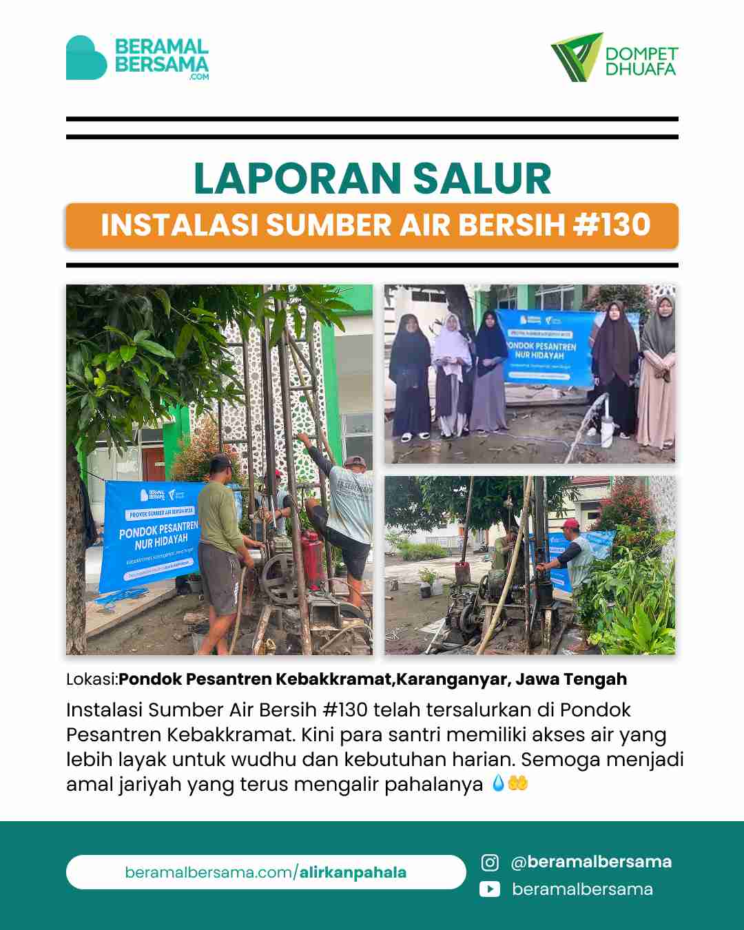 update penyaluran program renovasi masjid pelosok