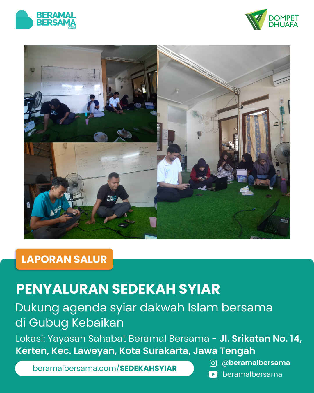 update penyaluran program renovasi masjid pelosok