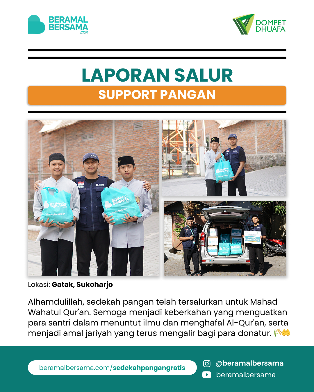 update penyaluran program renovasi masjid pelosok