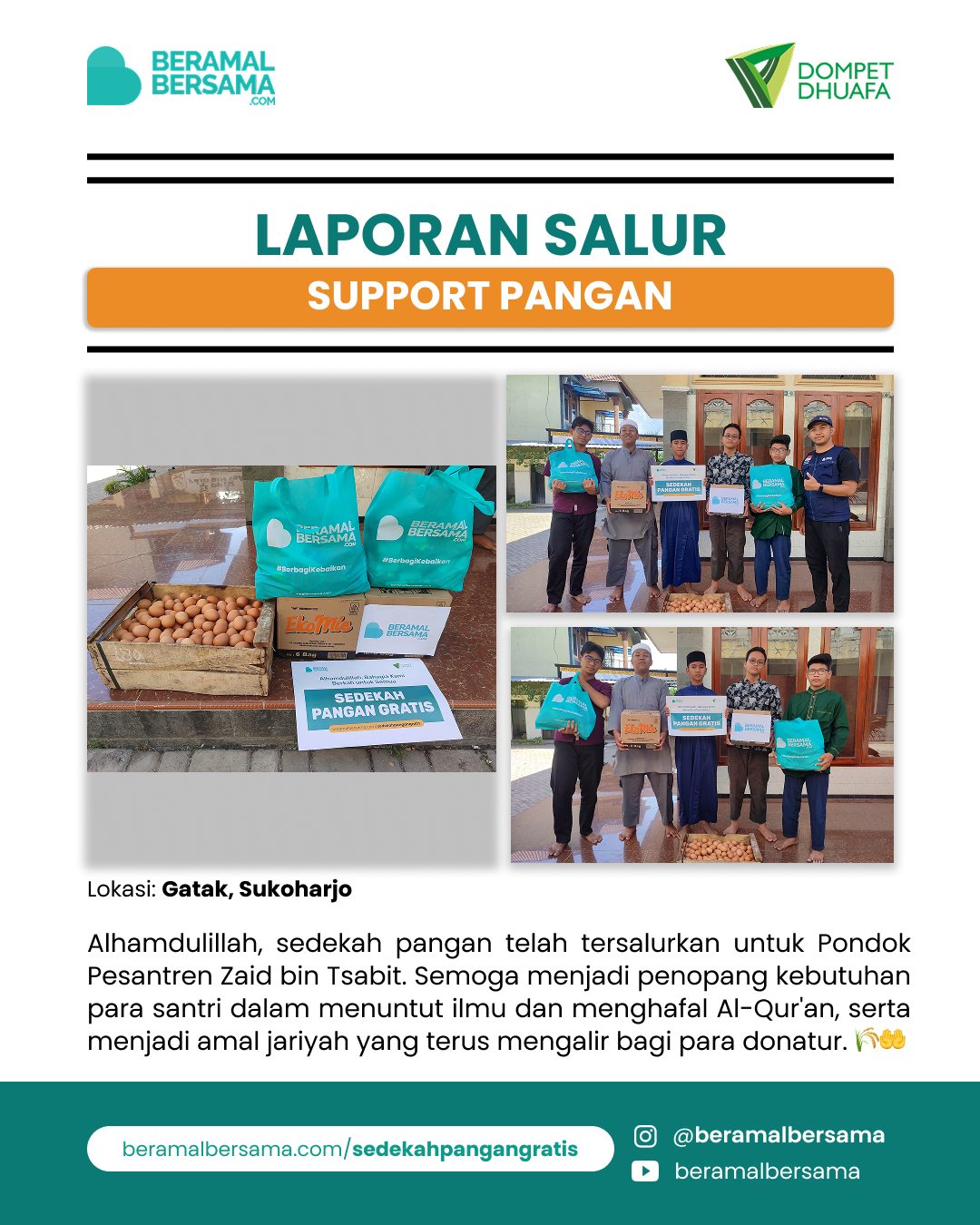 update penyaluran program renovasi masjid pelosok