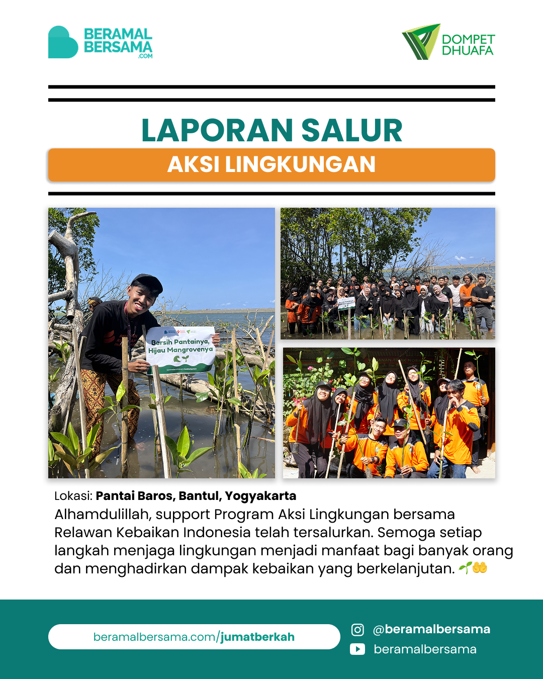 update penyaluran program renovasi masjid pelosok